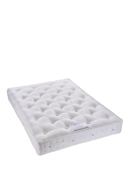 Hypnos Luxury Ortho Support No. 1 Pocket Spring Mattress, Extra Firm Tension, King Size, White