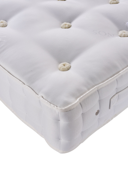 Hypnos Luxury Ortho Support No. 1 Pocket Spring Mattress, Extra Firm Tension, Super King Size - view 2, White