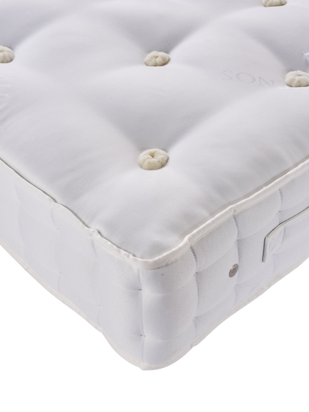 Hypnos Luxury Ortho Support No. 2 Pocket Spring Mattress, Firm Tension, King Size - view 2, White