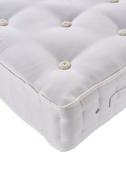 Hypnos Luxury Ortho Support No. 2 Pocket Spring Mattress, Firm Tension, Super King Size - view 2, White