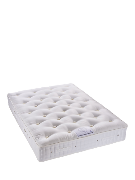 Hypnos Luxury Ortho Support No. 3 Pocket Spring Mattress, Medium/Firm Tension, King Size, White