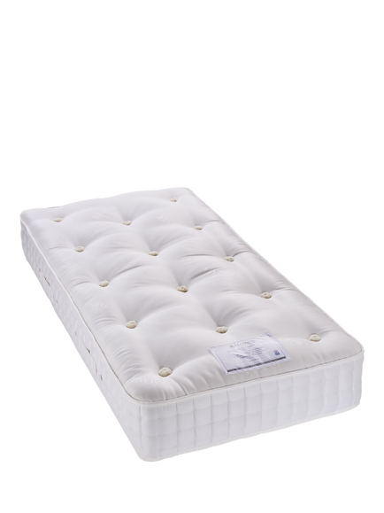 Hypnos Luxury Ortho Support No. 3 Pocket Spring Mattress, Medium/Firm Tension, Single, White
