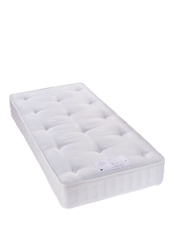 John Lewis Classic Collection 1000 Pocket Spring Mattress, Medium Tension, Single, White