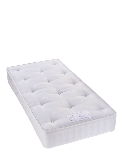 John Lewis Classic Collection 1000 Pocket Spring Mattress, Medium Tension, Single, White
