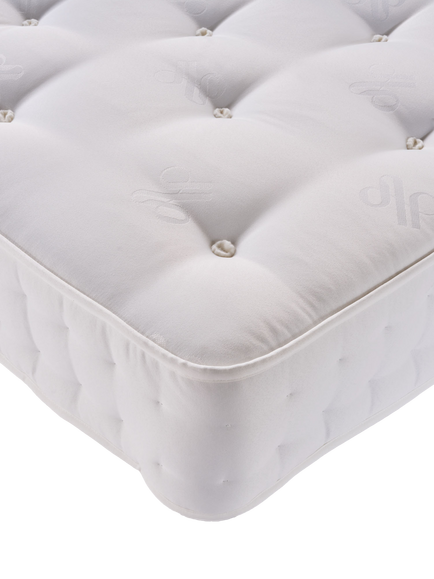 John Lewis Classic Collection 1200 Pocket Spring Mattress, Firm Tension, Double - view 2, White