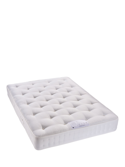 John Lewis Classic Collection 1200 Pocket Spring Mattress, Firm Tension, King Size, White