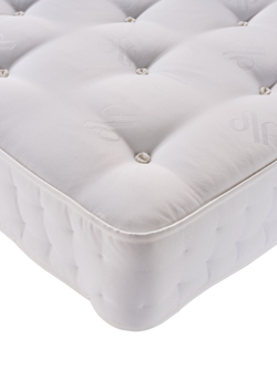 John Lewis Classic Collection 1200 Pocket Spring Zip Link Mattress, Firm Tension, King Size, White