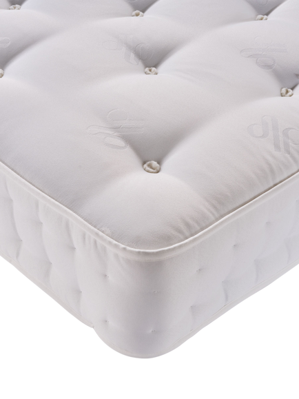 John Lewis Classic Collection 1400 Pocket Spring Mattress, Medium/Firm Tension, King Size - view 2, White