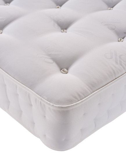 John Lewis Classic Collection 1400 Pocket Spring Zip Link Mattress, Medium/Firm Tension, King Size, White