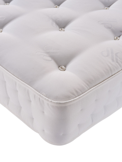 John Lewis Classic Collection 1400 Pocket Spring Zip Link Mattress, Medium/Firm Tension, Super King Size, White