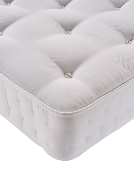 John Lewis Classic Collection 1400 Pocket Spring Zip Link Mattress, Medium/Firm Tension, Super King Size, White