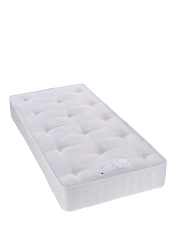 John Lewis Classic Collection 1400 Pocket Spring Mattress, Medium/Firm Tension, Single, White