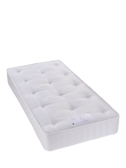 John Lewis Classic Collection 1400 Pocket Spring Mattress, Medium/Firm Tension, Single, White