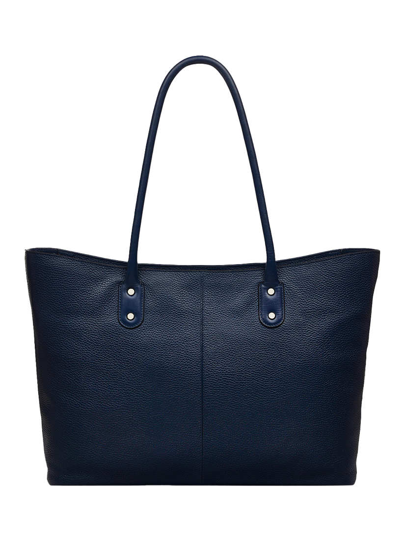 Product image 2 of 5, which shows Radley Southwark Lane Leather Tote Bag, Ink