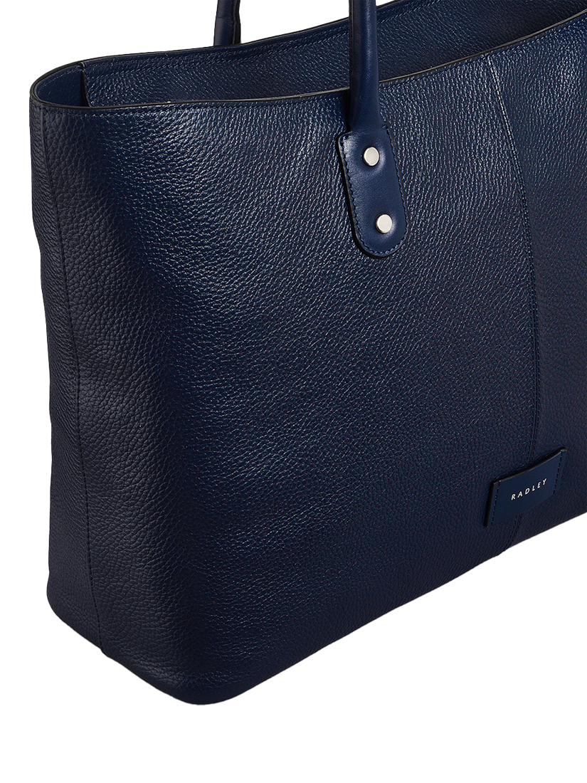 Product image 4 of 5, which shows Radley Southwark Lane Leather Tote Bag, Ink