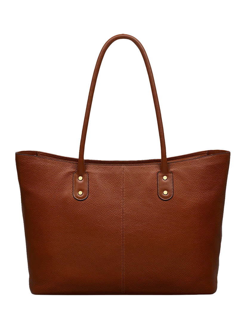 Product image 2 of 4, which shows Radley Southwark Lane Leather Tote Bag, Tortoise