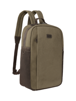 OSPREY LONDON Hunter Canvas Backpack, Khaki - view 2, Khaki