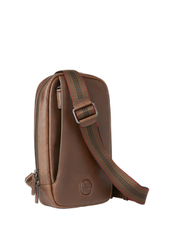 OSPREY LONDON Compass Sling Bag, Tan - view 2, Tan