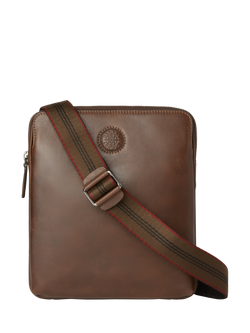 OSPREY LONDON Compass Small Messenger Bag, Tan