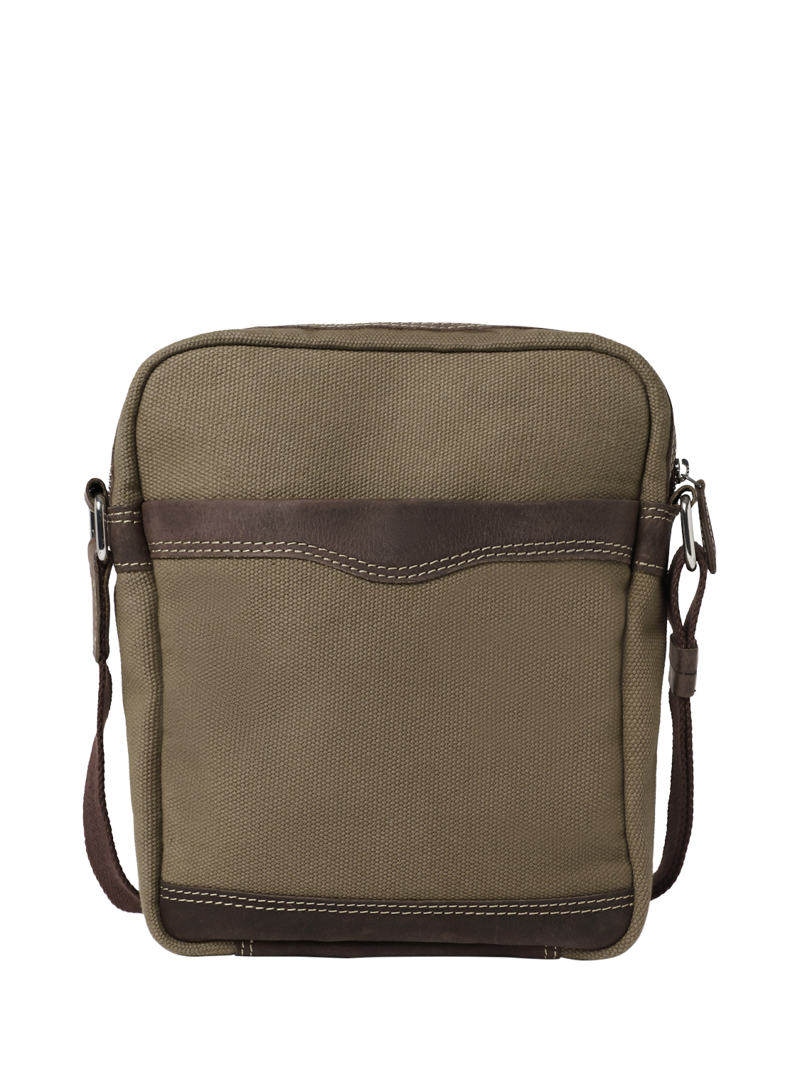 Product image 2 of 5, which shows OSPREY LONDON Hunter Canvas Crossbody Bag, Khaki