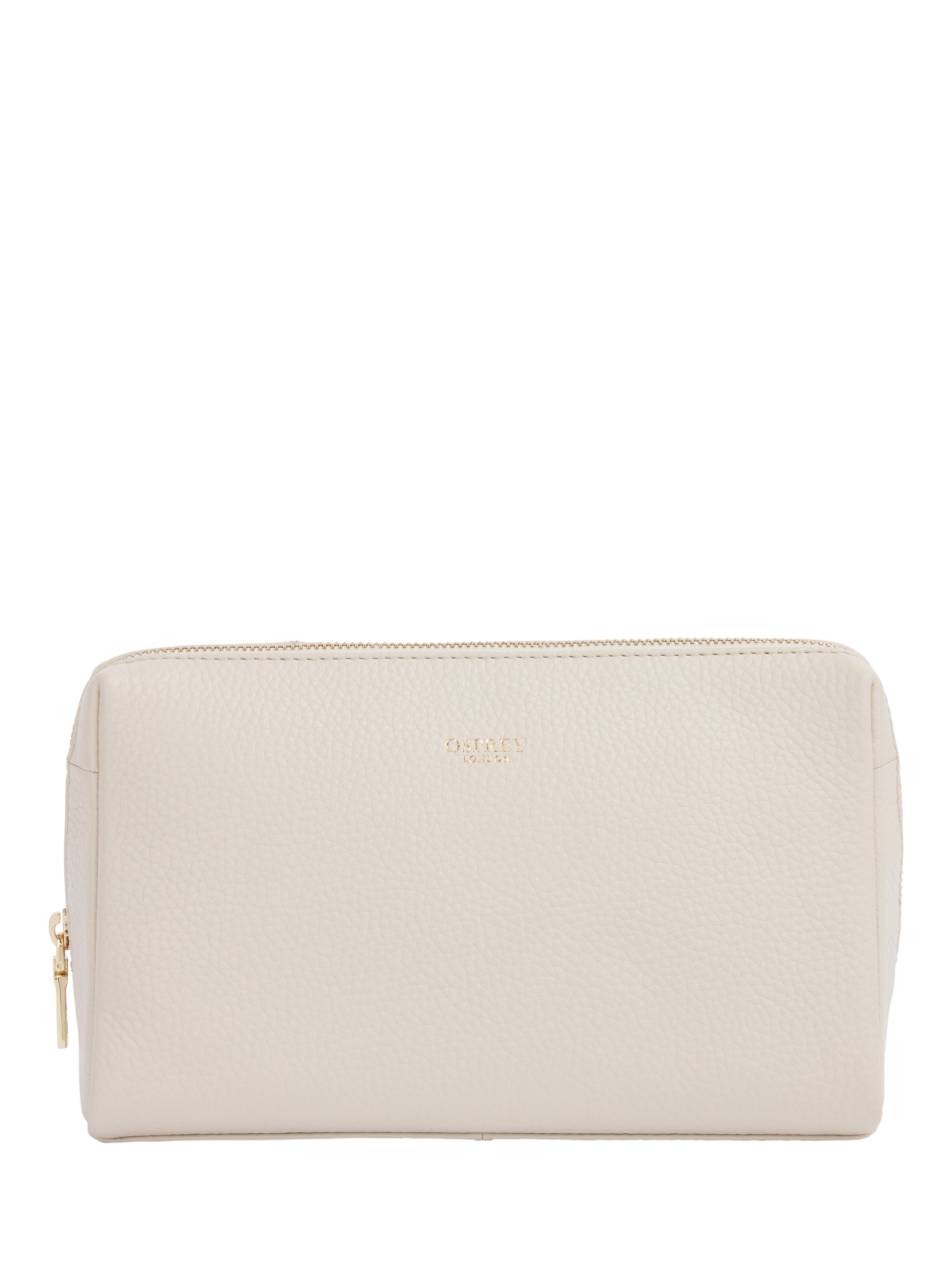Product image 1 of 4, which shows OSPREY LONDON Adaline Wash Bag, Dove