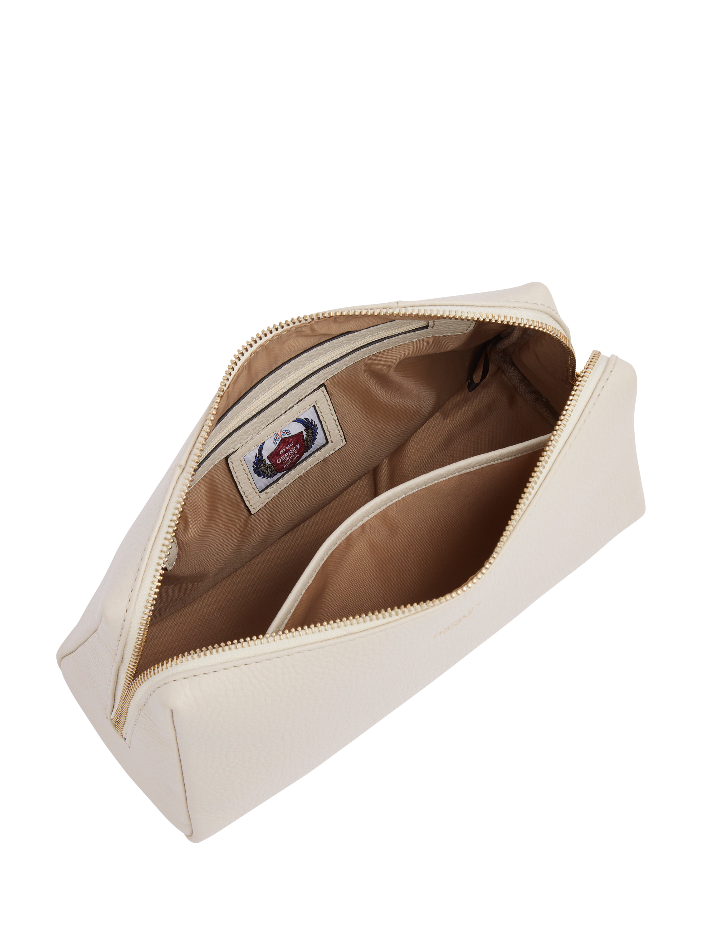 Product image 2 of 4, which shows OSPREY LONDON Adaline Wash Bag, Dove