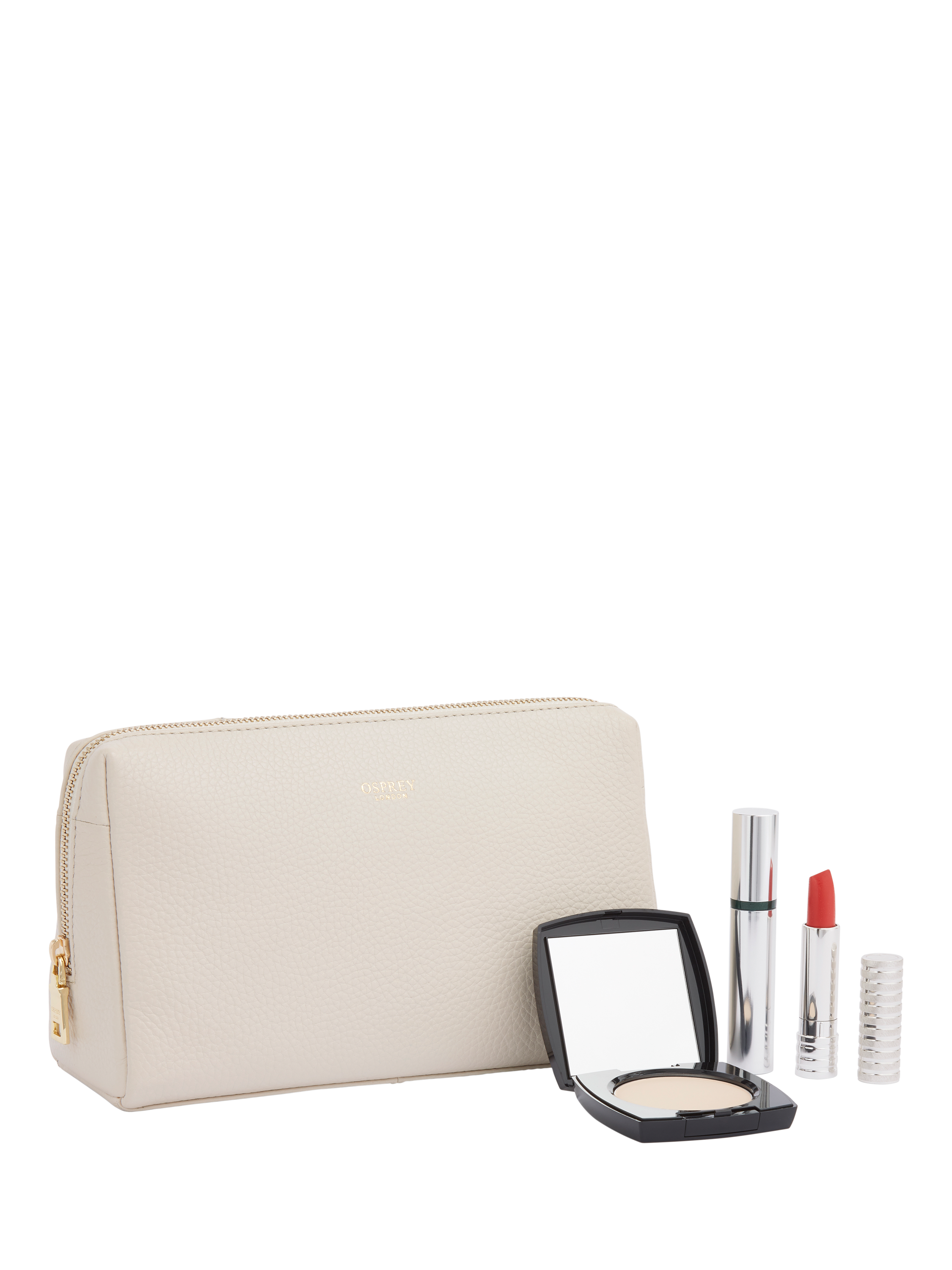 Product image 3 of 4, which shows OSPREY LONDON Adaline Wash Bag, Dove