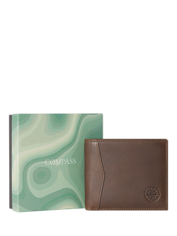 OSPREY LONDON Compass Coin Wallet, Tan