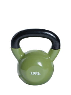 SPRI 13.6kg/30lbs Vinyl Kettlebell, Green