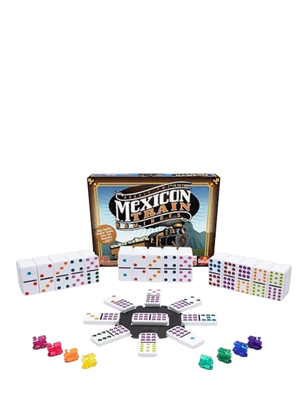Goliath Mexican Train Dominos - view 2, Multi