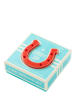 Galison Giddy Up Horseshoes Game - view 2, Multi