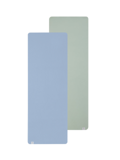 Gaiam Performance Reversible 6mm Yoga Mat, Chambray