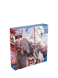 Ravensburger Around the World in 80 Days Jigsaw Puzzle, 750 Pieces, Multi