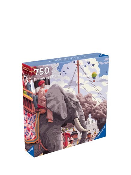 Ravensburger Around the World in 80 Days Jigsaw Puzzle, 750 Pieces, Multi