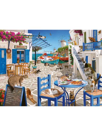 Ravensburger Cats of Mykonos Jigsaw Puzzle, 1500 Pieces - view 2, Multi Multi