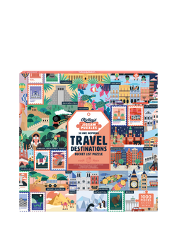 Ridley's Travel Destinations Jigsaw Puzzle, 1000 Pieces, Multi Multi
