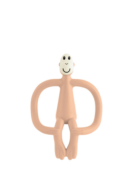 Matchstick Monkey Teething Toy and Gel Applicator, Peach - view 2, Peach