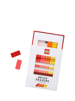Chronicle Books LEGO Brick Erasers, Pack of 8 - view 2, Multi