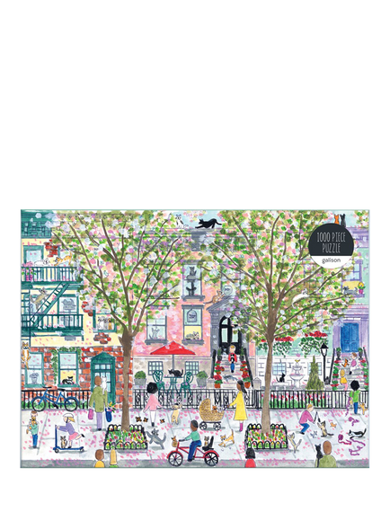 Galison Cats in the City Jigsaw Puzzle, 1000 Pieces, Multi