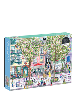 Galison Cats in the City Jigsaw Puzzle, 1000 Pieces - view 2, Multi