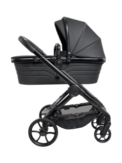 iCandy Peach 7 STUDIO Pushchair, Carrycot and Accessories Complete Bundle, Black - view 2, Black