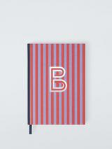 John Lewis Stripe Alphabet Notebook