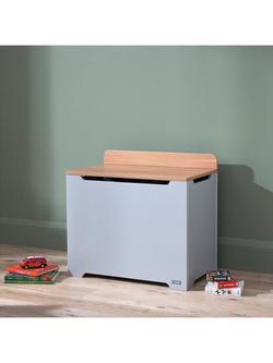 Tutti Bambini Rio Toy Box - view 2, Dove Grey/Oak