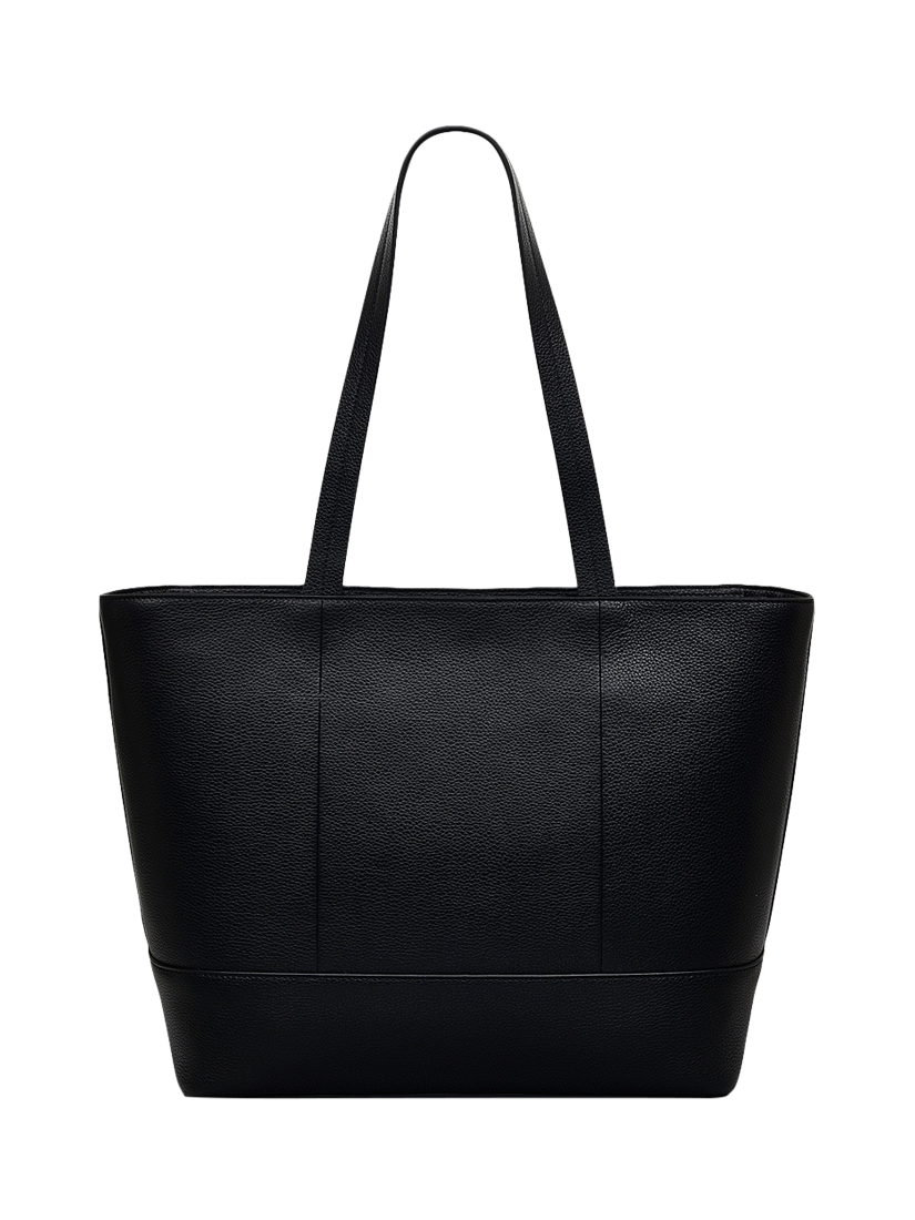 Product image 2 of 6, which shows Radley Isabella Road Leather Tote Bag, Black