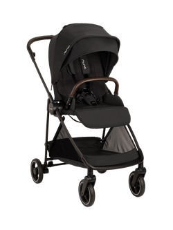 Nuna IXXA Next Pushchair, LYTL IXXA Carrycot, ARRA Flex i-Size Baby Car Seat and BASE Curv Bundle, Caviar - view 2, Caviar