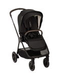 Nuna TRIV Next Pushchair, LYTL Carrycot, ARRA Flex Car Seat and BASE Curve Bundle, Caviar