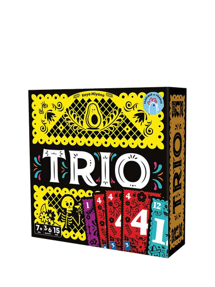Asmodee Trio Card Game, Multi Multi