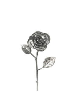 English Pewter Company Everlasting Forever Rose 10th Wedding Anniversary Pewter Tin Gift, 