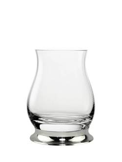 English Pewter Company Glencairn Whisky Mixer Crystal Glass, 350ml, Clear - view 2, 