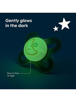 MAM Start Night Soother, Pack of 2, 0-2 Months - view 2, Pink